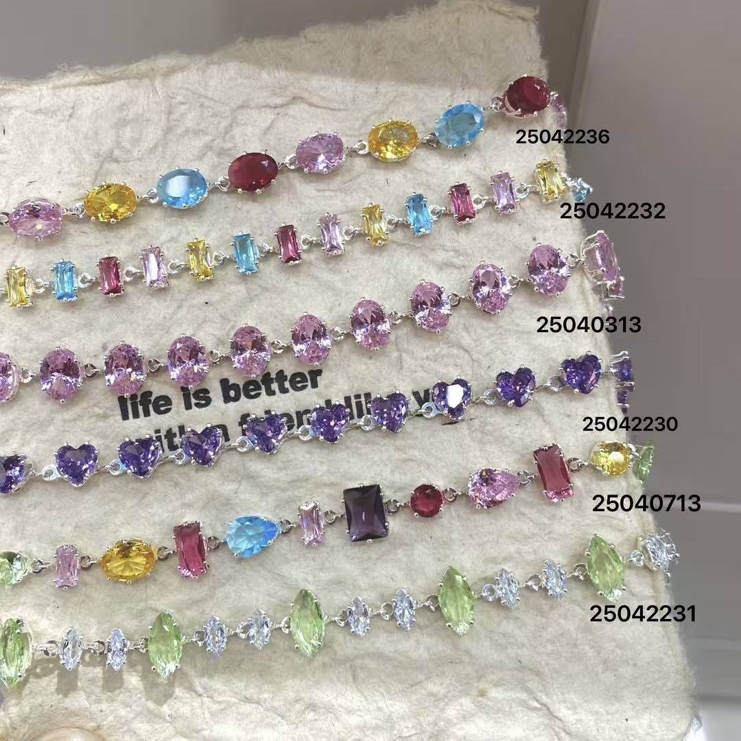 Fashion Zircon Geometric Bracelet