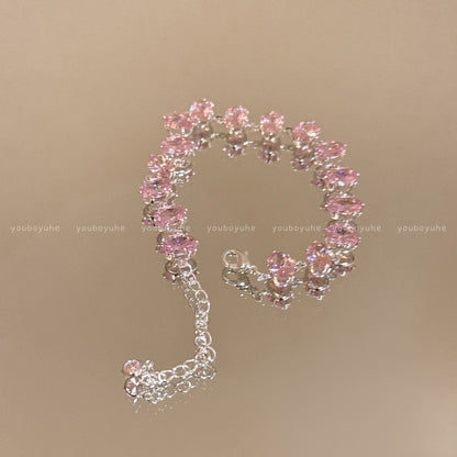 Fashion Zircon Geometric Bracelet