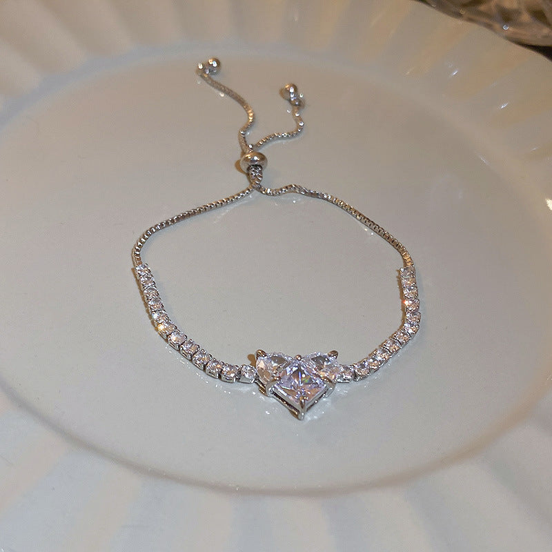 Fashion Zircon Geometric Bracelet
