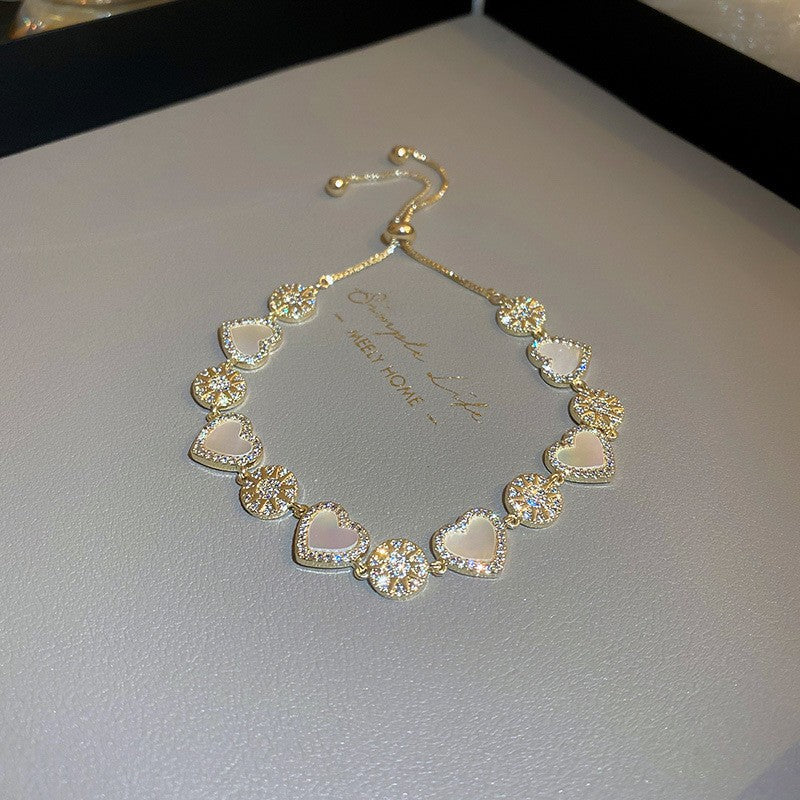 Fashion Zircon Geometric Bracelet