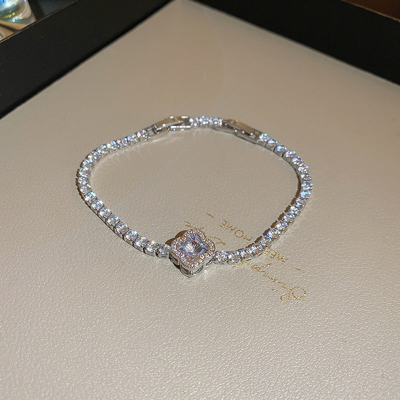 Fashion Zircon Geometric Bracelet