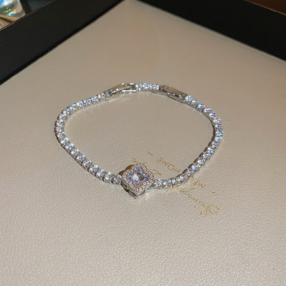Fashion Zircon Geometric Bracelet