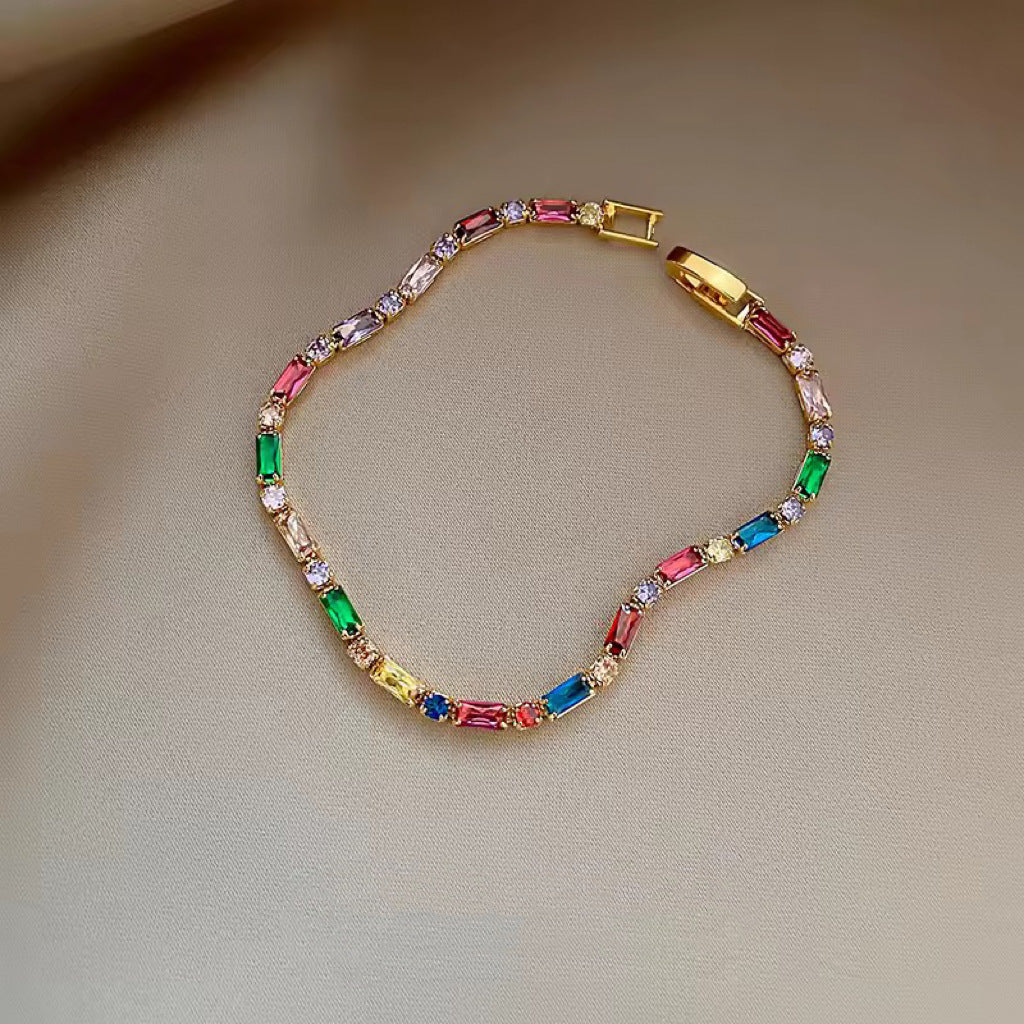 Fashion Zircon Geometric Bracelet