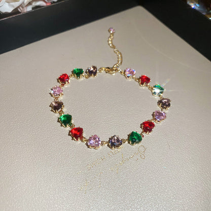 Fashion Zircon Geometric Bracelet
