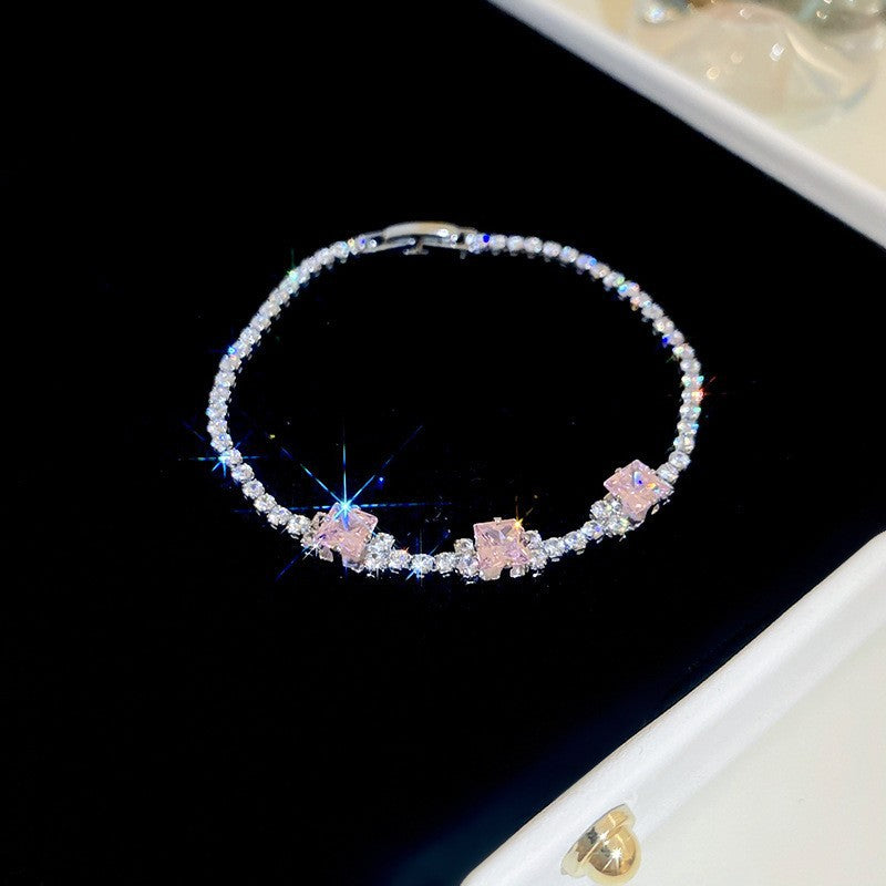 Fashion Zircon Geometric Bracelet