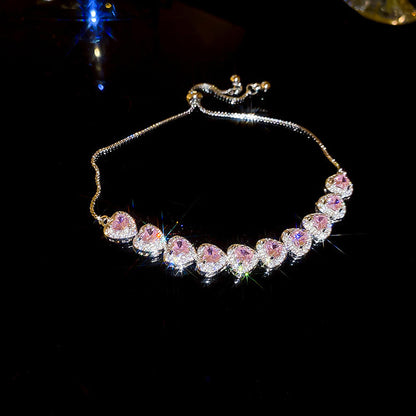 Fashion Zircon Geometric Bracelet