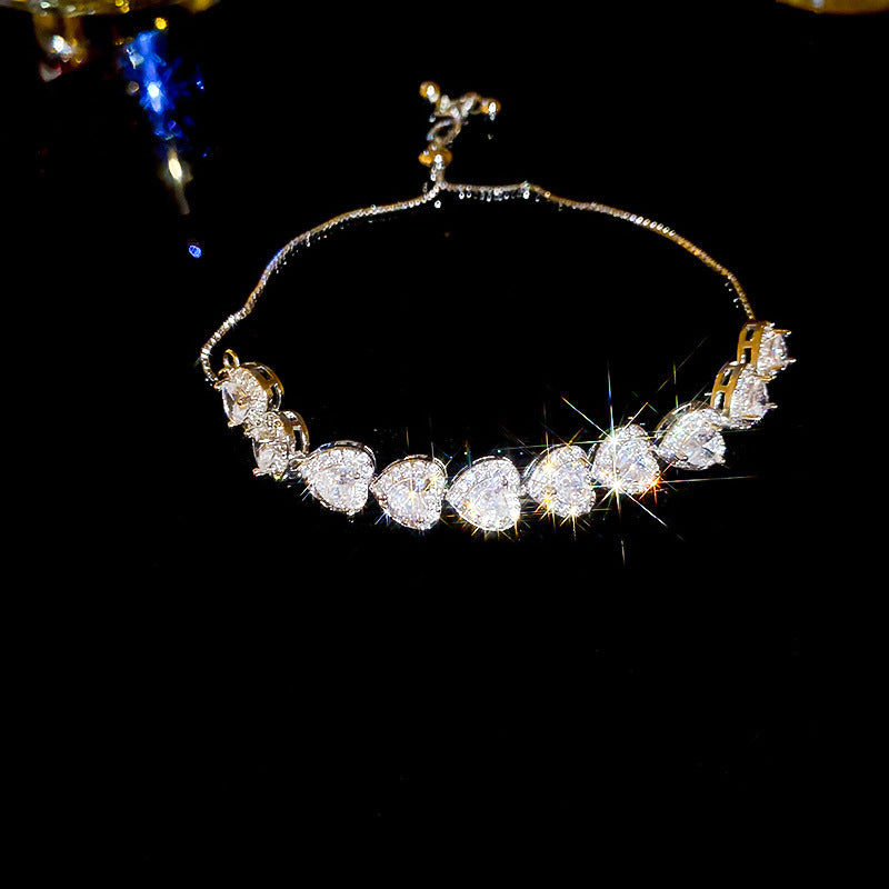 Fashion Zircon Geometric Bracelet