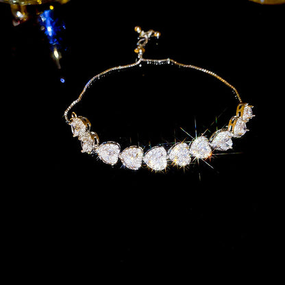 Fashion Zircon Geometric Bracelet