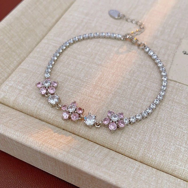 Fashion Zircon Geometric Bracelet