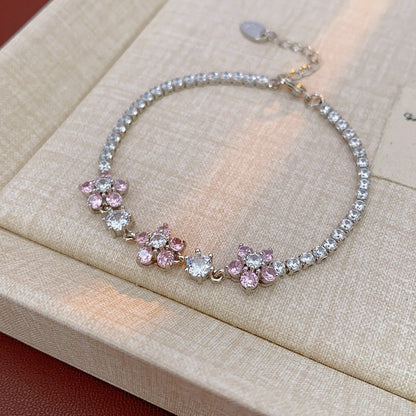 Fashion Zircon Geometric Bracelet