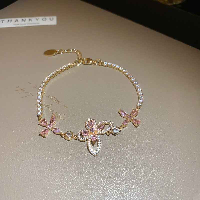 Fashion Zircon Geometric Bracelet