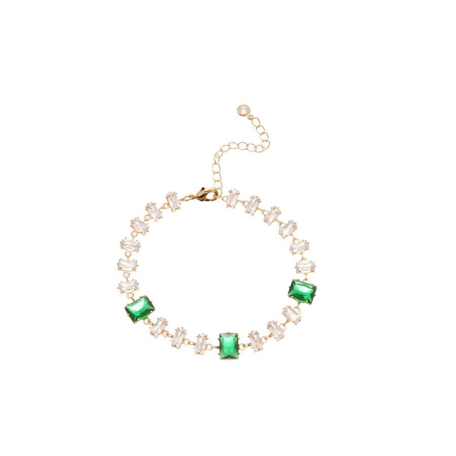 Fashion Zircon Geometric Bracelet