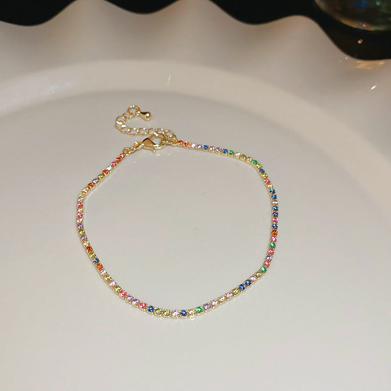 Fashion Zircon Geometric Bracelet