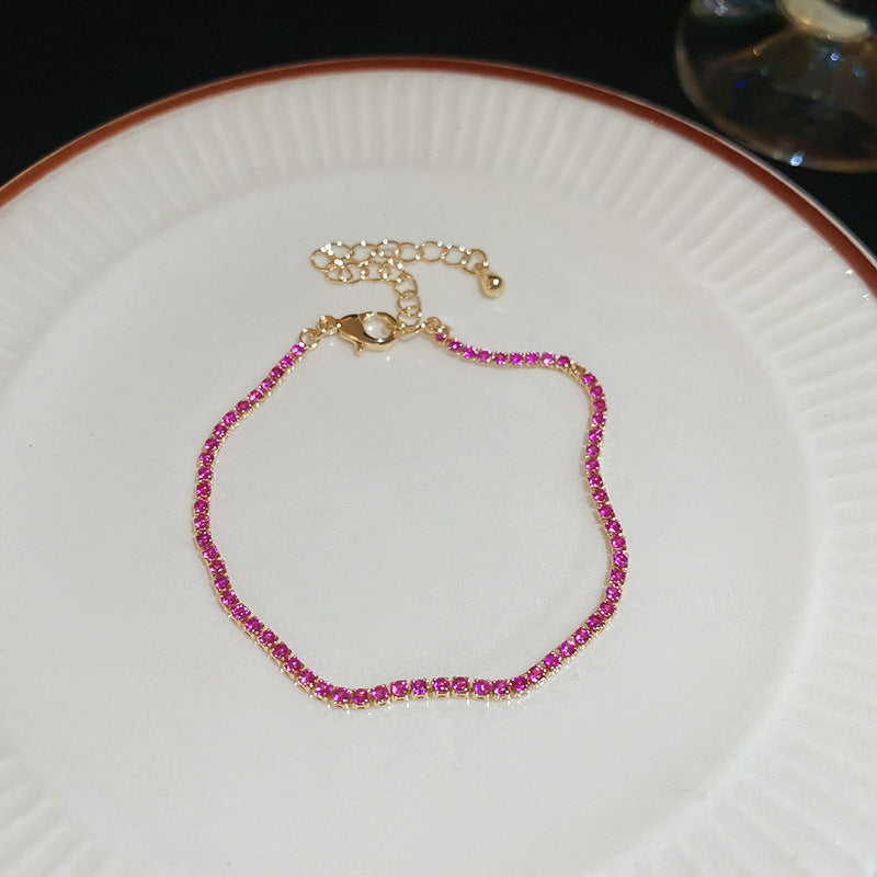 Fashion Zircon Geometric Bracelet