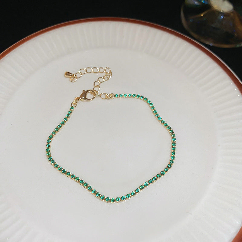 Fashion Zircon Geometric Bracelet