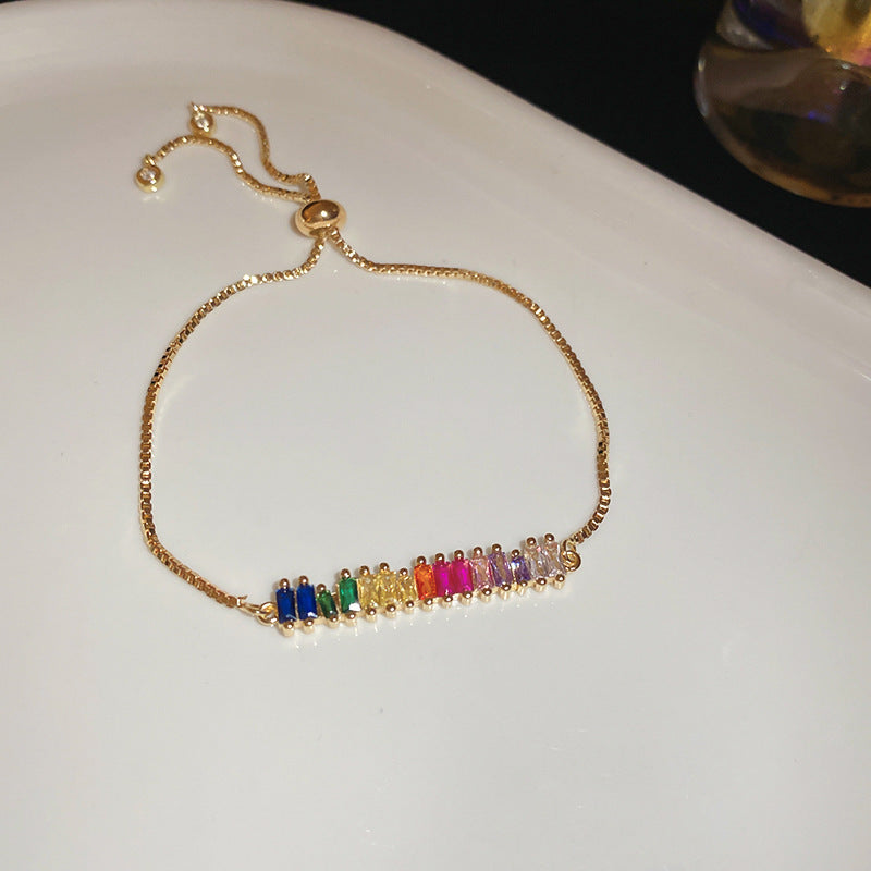 Fashion Zircon Geometric Bracelet