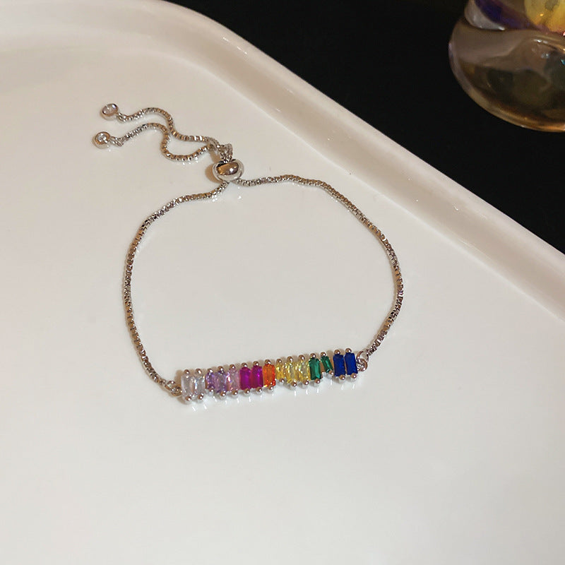 Fashion Zircon Geometric Bracelet