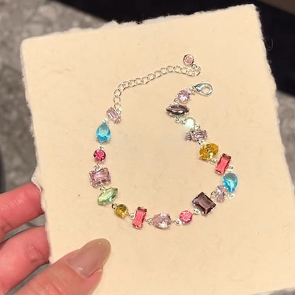 Fashion Zircon Geometric Bracelet