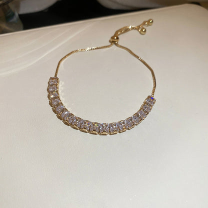 Fashion Zircon Geometric Bracelet