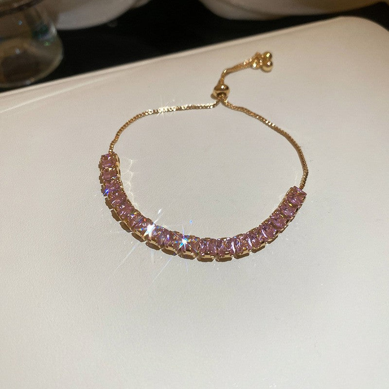 Fashion Zircon Geometric Bracelet