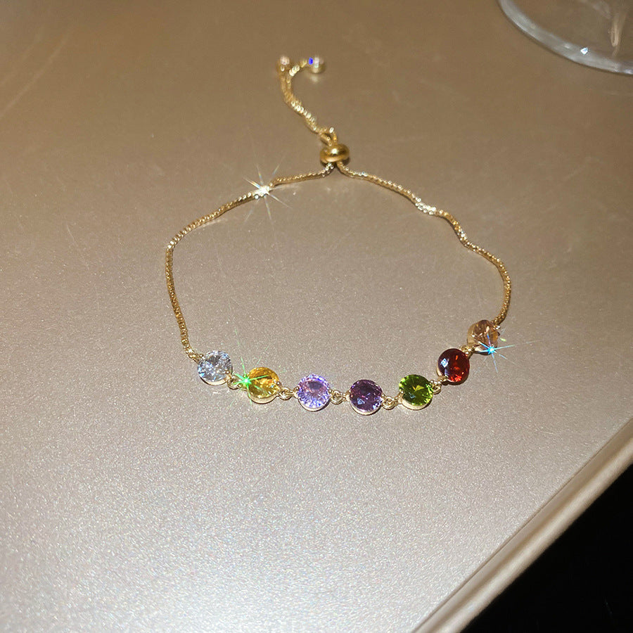 Fashion Zircon Geometric Bracelet
