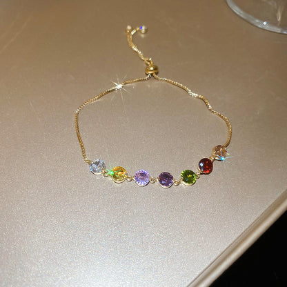 Fashion Zircon Geometric Bracelet