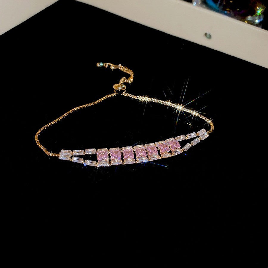 Fashion Zircon Geometric Bracelet
