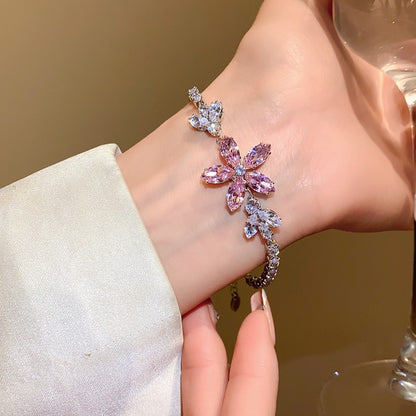 Fashion Zircon Geometric Bracelet
