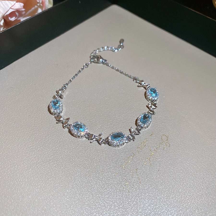 Fashion Zircon Geometric Bracelet