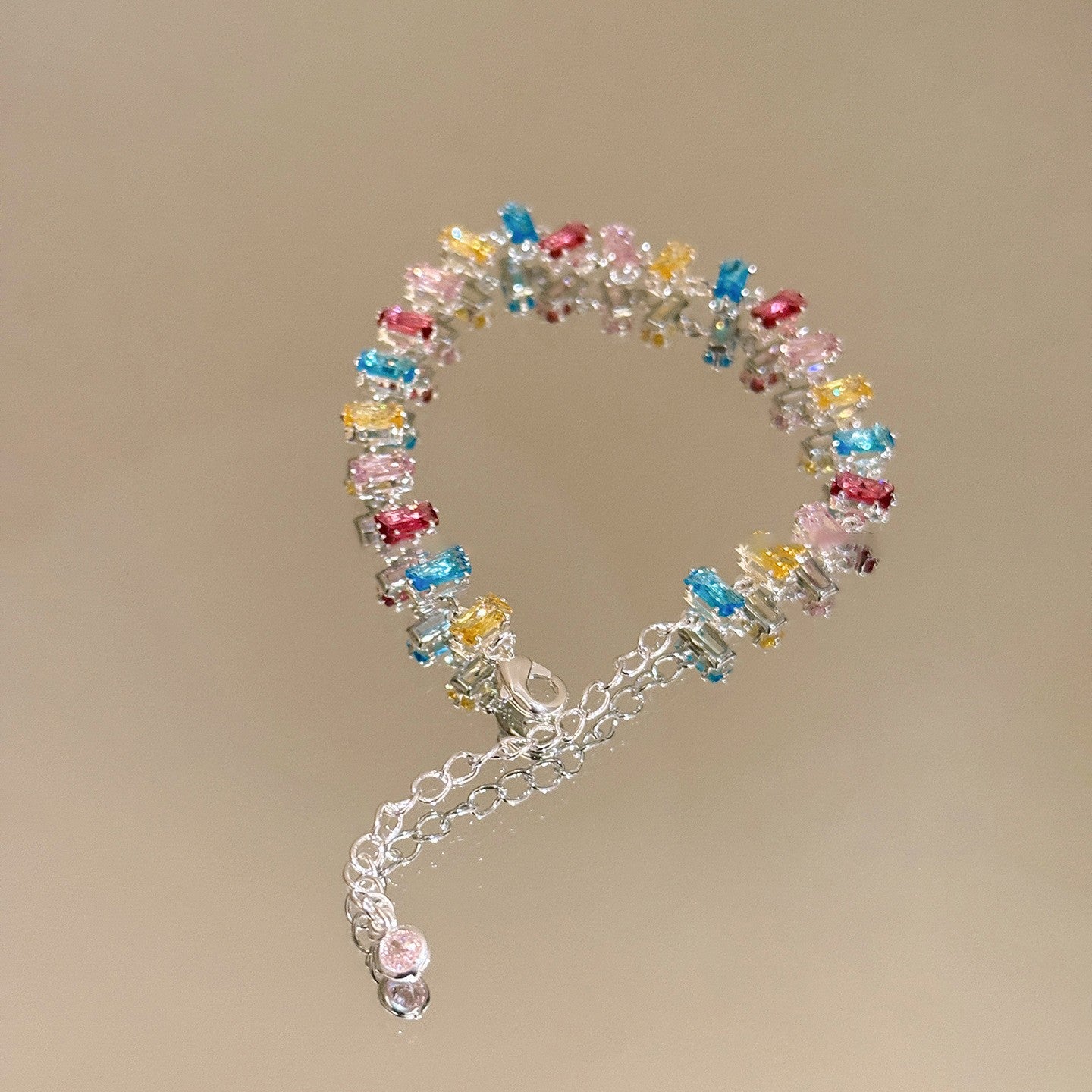 Fashion Zircon Geometric Bracelet