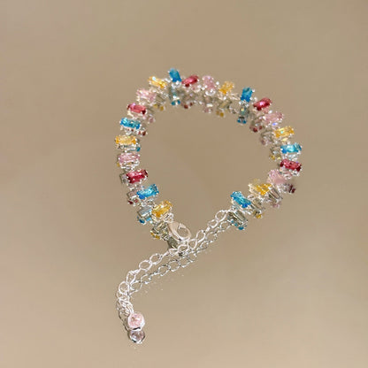 Fashion Zircon Geometric Bracelet