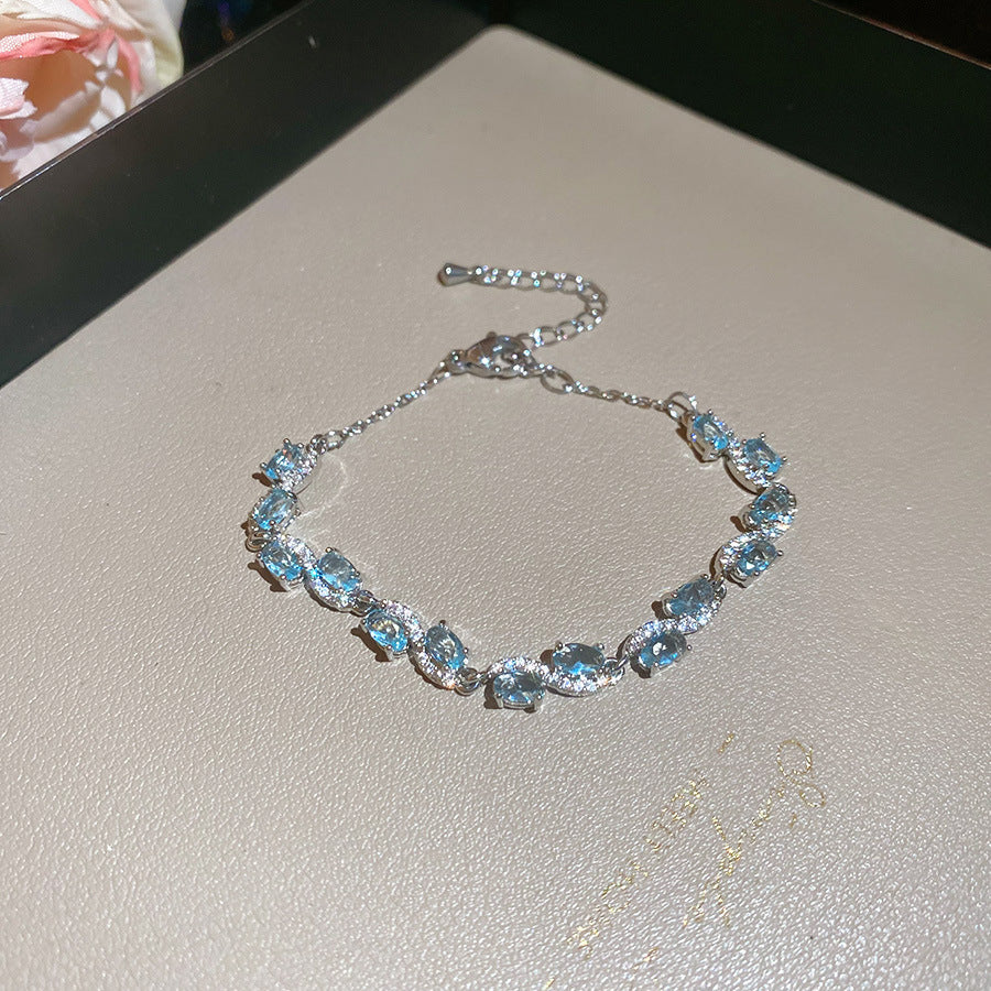 Fashion Zircon Geometric Bracelet