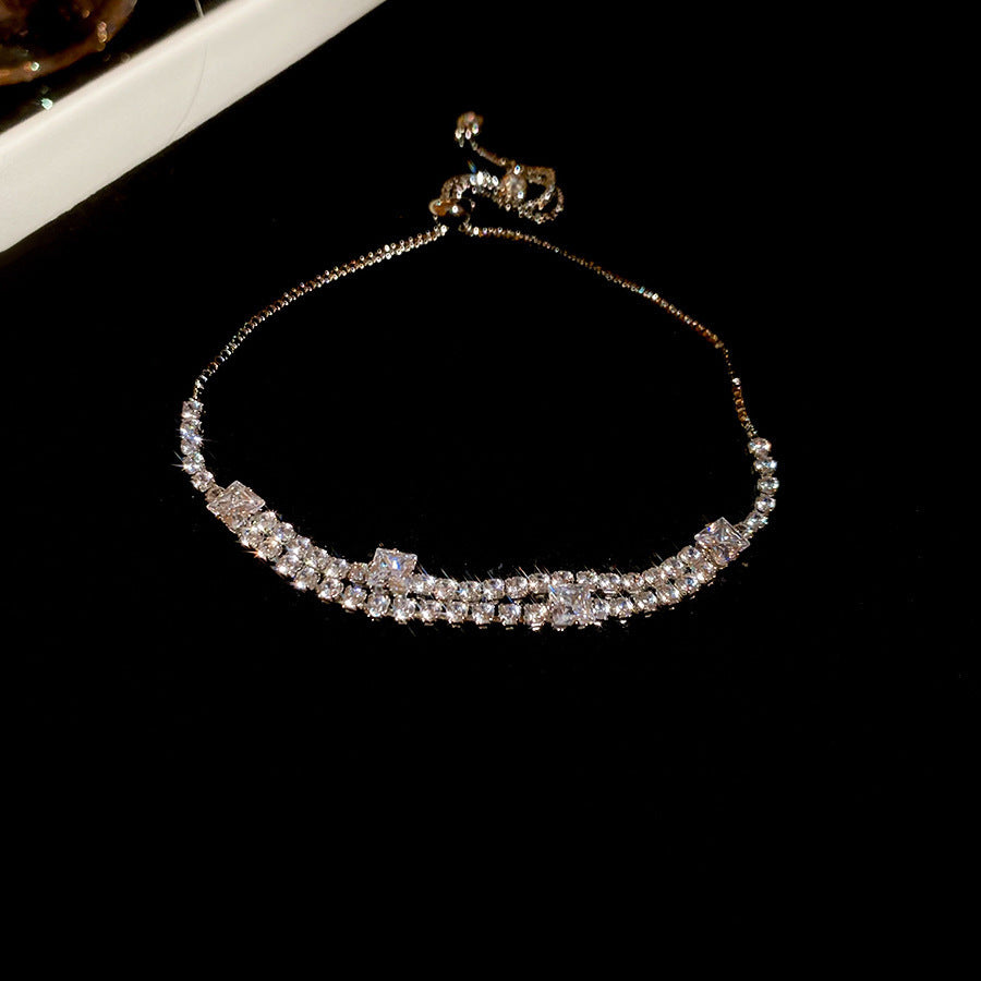 Fashion Zircon Geometric Bracelet