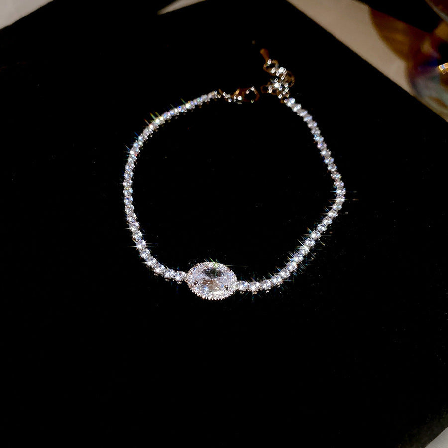 Fashion Zircon Geometric Bracelet