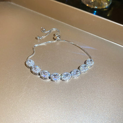Fashion Zircon Geometric Bracelet