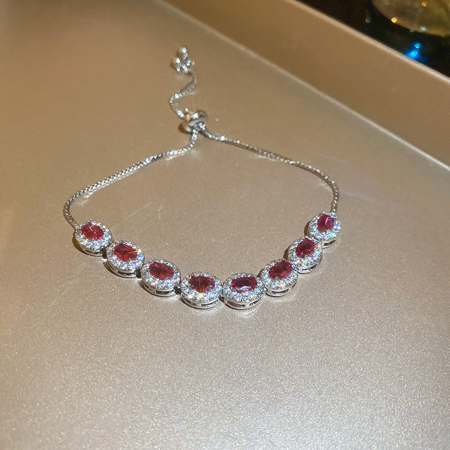 Fashion Zircon Geometric Bracelet
