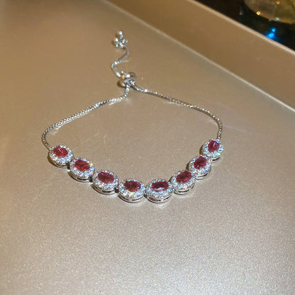 Fashion Zircon Geometric Bracelet