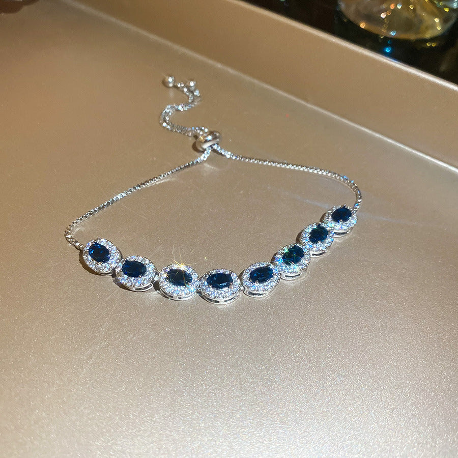 Fashion Zircon Geometric Bracelet