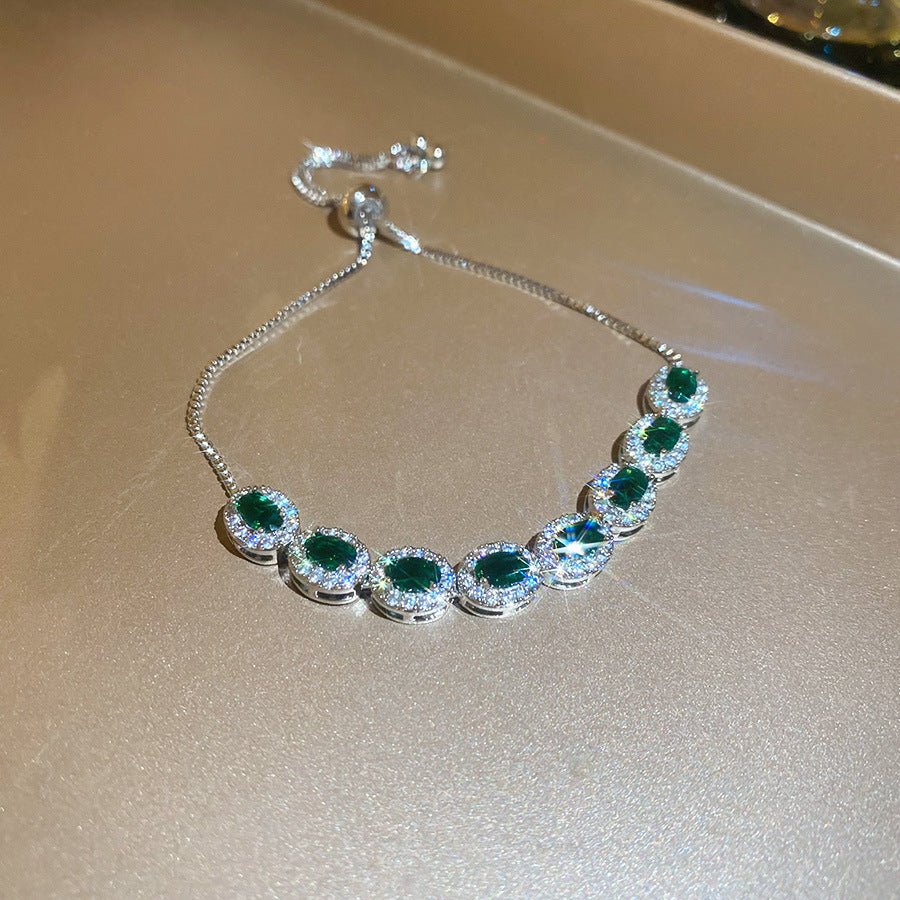 Fashion Zircon Geometric Bracelet