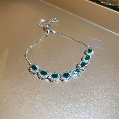 Fashion Zircon Geometric Bracelet