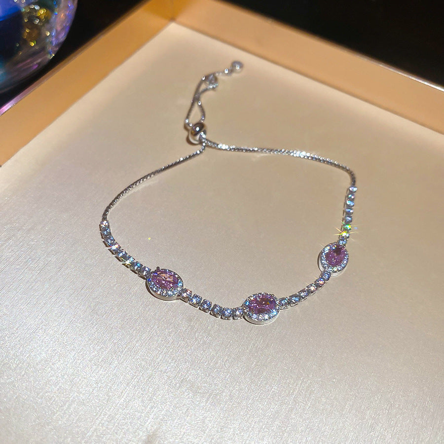 Fashion Zircon Geometric Bracelet