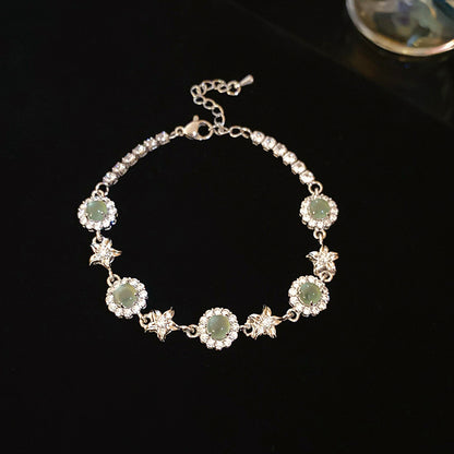 Fashion Zircon Geometric Bracelet