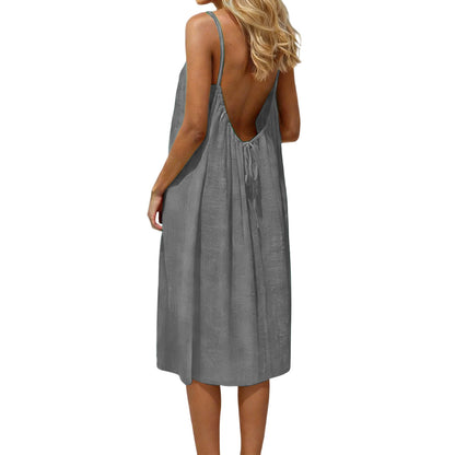 Fashionable and sexy midi dress