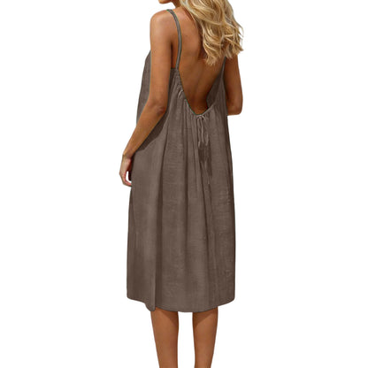 Fashionable and sexy midi dress
