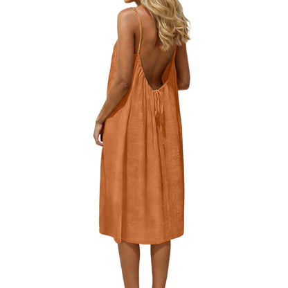 Fashionable and sexy midi dress