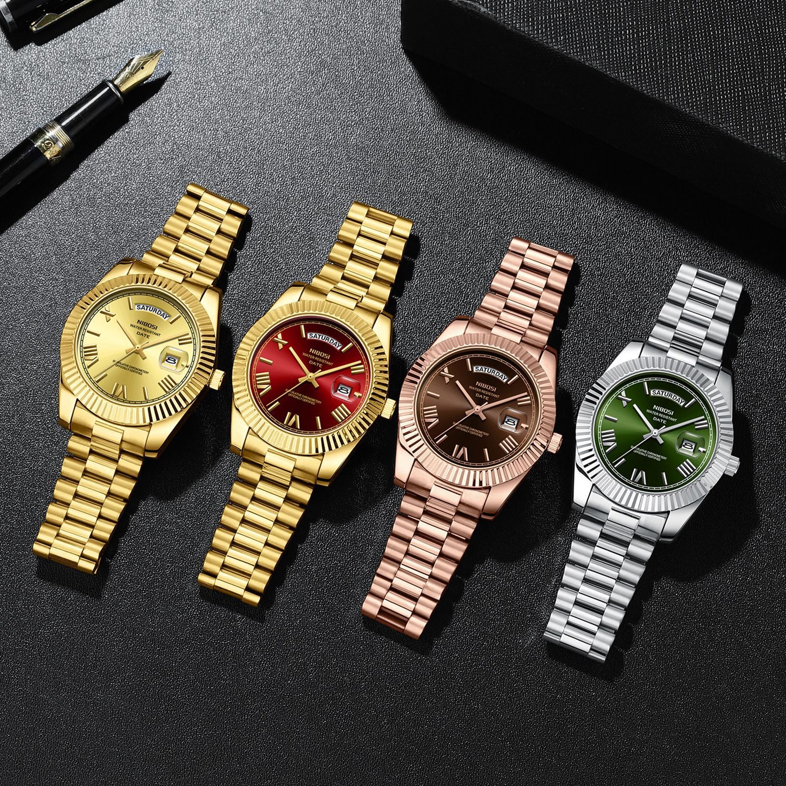 Fashionable and trendy men's watches