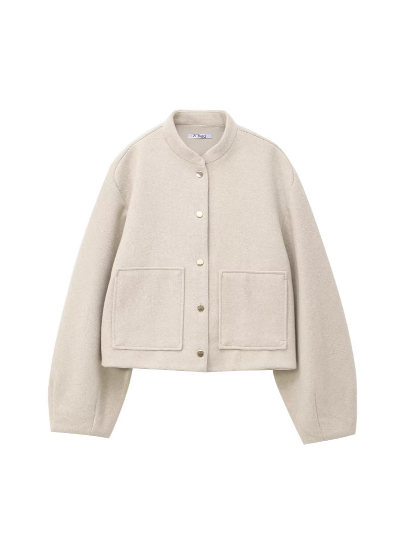Fashionable, casual and versatile jacket coat