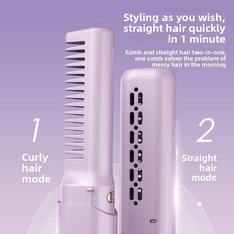 Fashionable Color Straight Curling Dual-Use Smooth