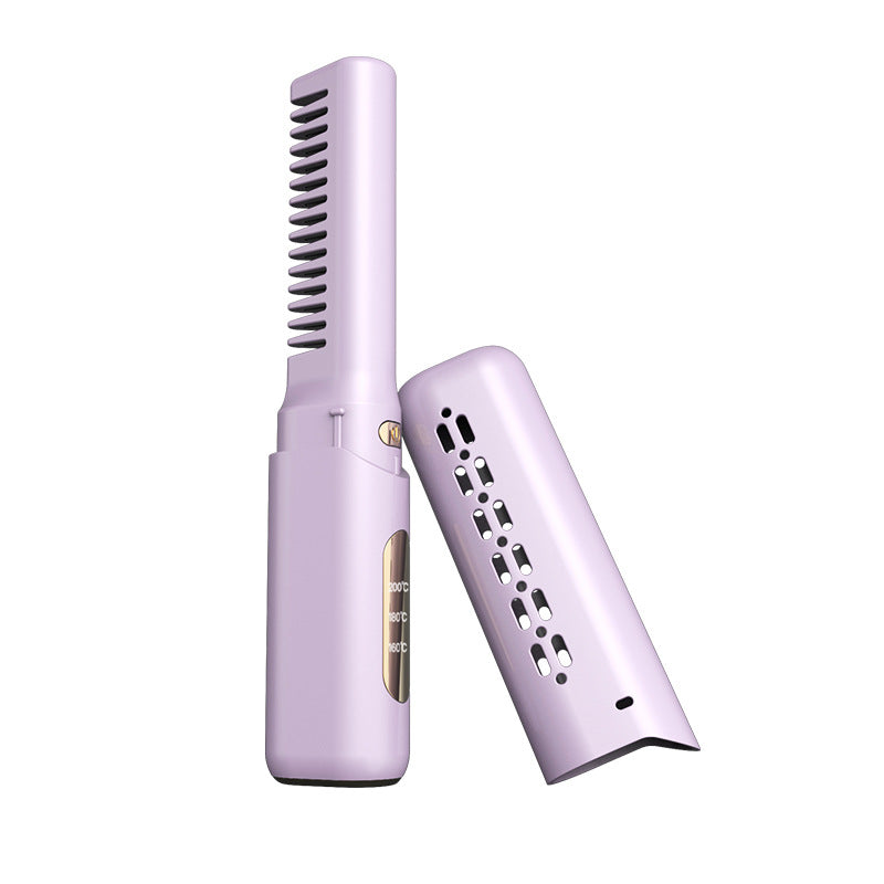 Fashionable Color Straight Curling Dual-Use Smooth