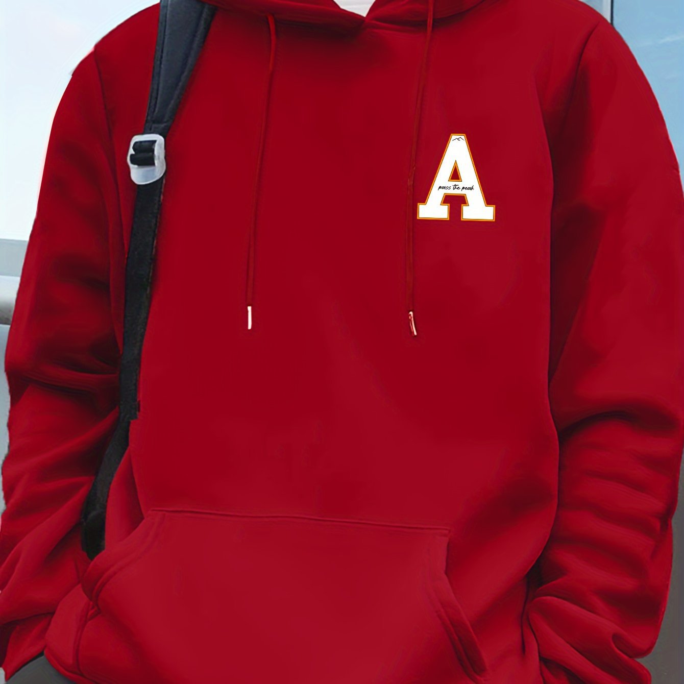 Fashionable drawstring pullover